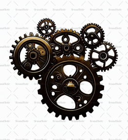 Steampunk Zahnräder